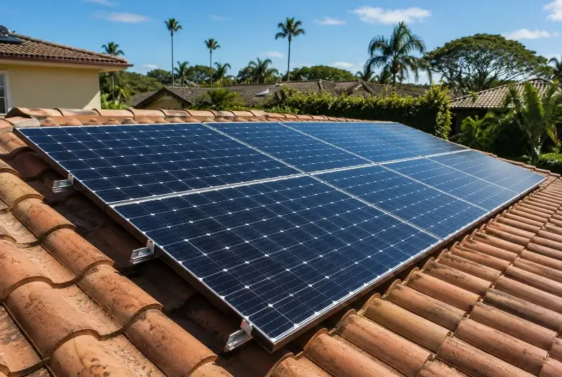Installation de panneaux solaires à Brassac